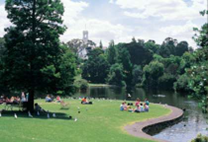 Le Royal Botanic Gardens de Melbourne