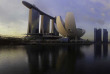 Singapour - Marina Bay Sands - Vue générale au matin © Timothy Hursley