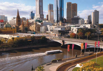 Australie - Melbourne - Excursion allée et arcades - Federation Square et Spencer Station