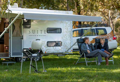 Camping Car Australie - Crikey 4WD - luxury caravan - 5 personnes