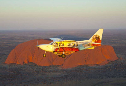 Australie - Territoire du Nord - Uluru - Kata Tjuta en survol avion © Scenic Flights
