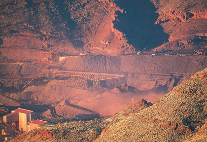 Australie - Tom Price - Mine de Hamersley