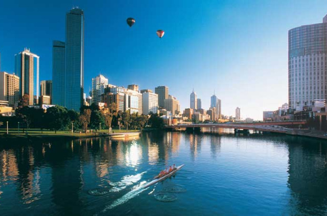 Australie - Victoria - Melbourne - La rivière Yarra