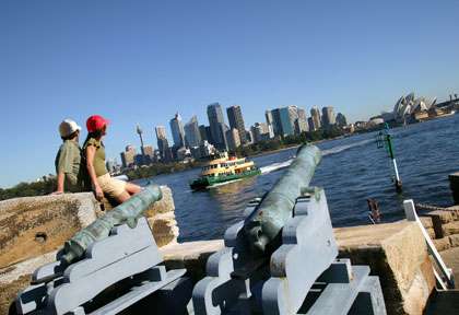 Sydney depuis Fort Denison