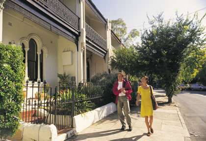 Le quartier de Padington à Sydney