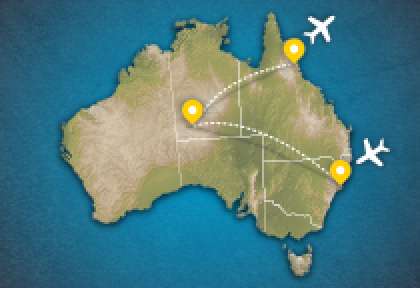 Carte circuit Australie Express