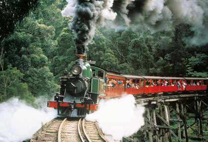 Le train de Puffing Billy