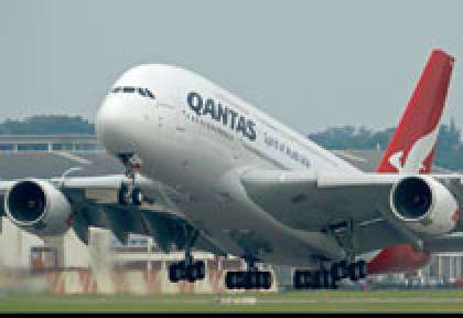 Qantas A380 pour Sydney